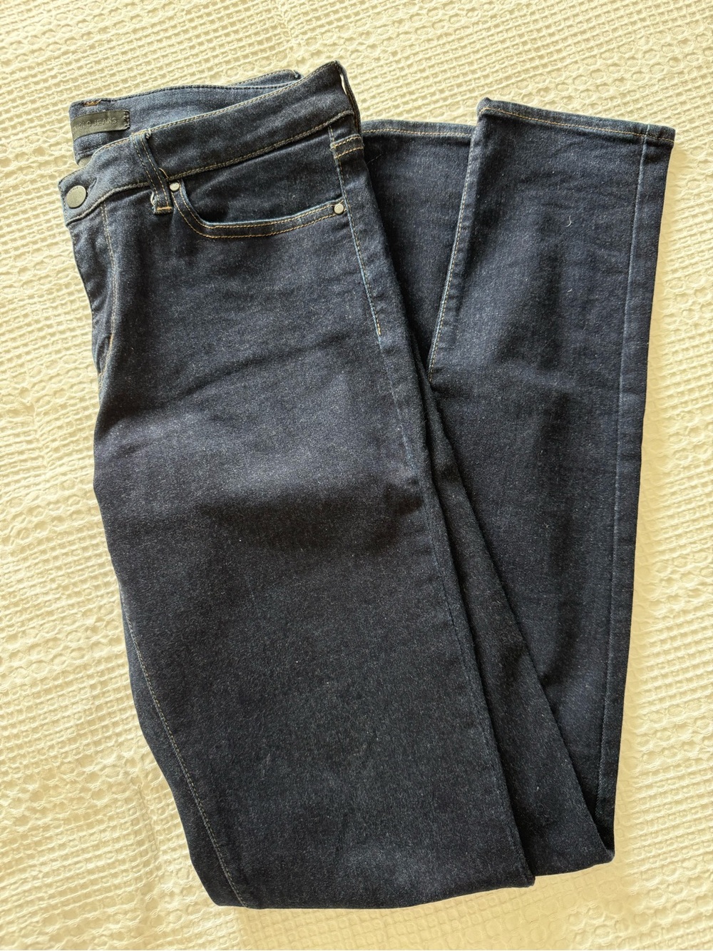 Uniqlo Women’s Ultra Stretch Skinny Jeans 28x33 Dark Indigo Mid Rise